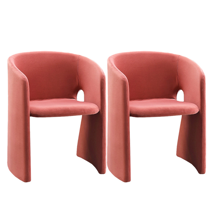 Mid-Century Modern Sled Accent Armchair Fixed Back Arm Chair for Living Room