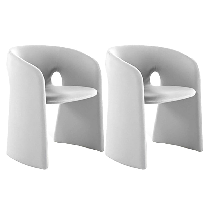 Mid-Century Modern Sled Accent Armchair Fixed Back Arm Chair for Living Room