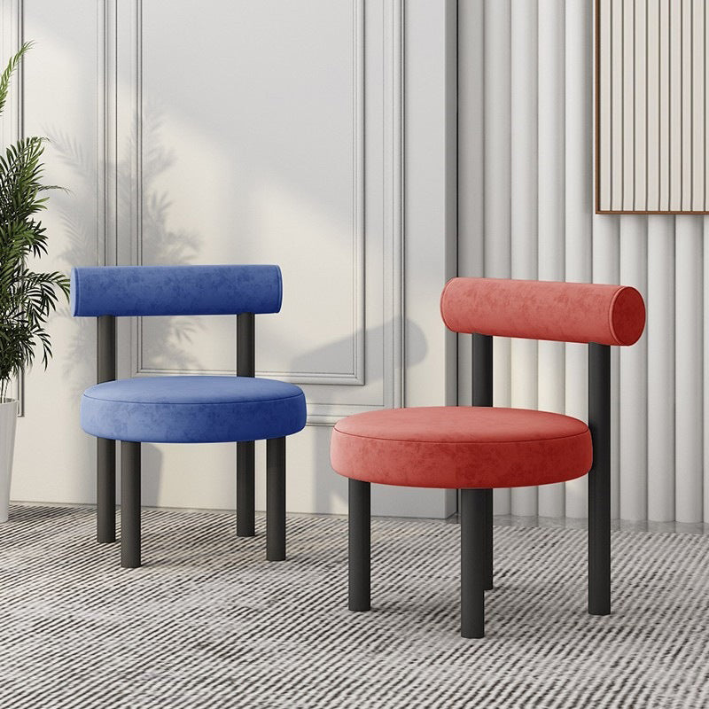 22.84" Wide Scandinavian Style Single Sofa Chair Fixed Back Accent Chair