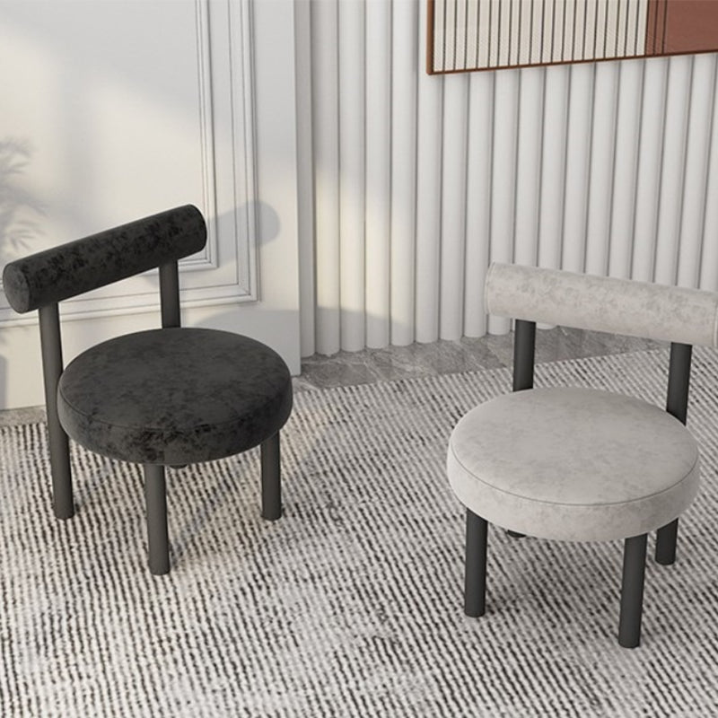 22.84" Wide Scandinavian Style Single Sofa Chair Fixed Back Accent Chair