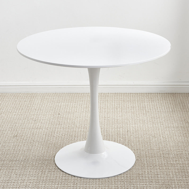 29.13" Tall Contemporary Style Coffee Cocktail Table Pedestal Round Coffee Table