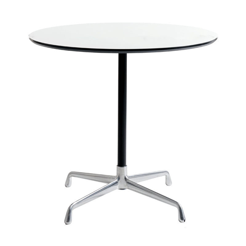 Scandinavian Coffee Table Round Wooden Cocktail Table Set for Living Room