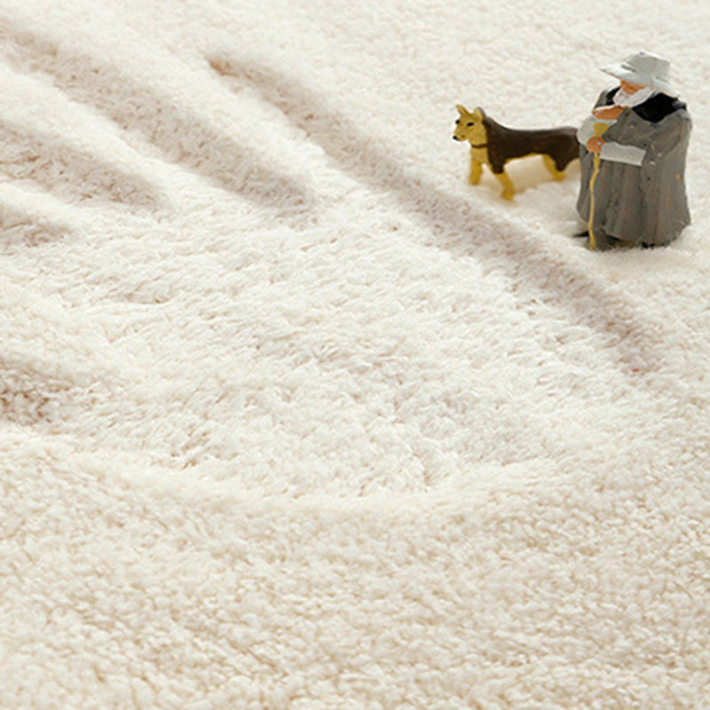 Trendy Graffiti Pattern Carpet Polyester Rug Non-Slip Backing Area Rug for Living Room