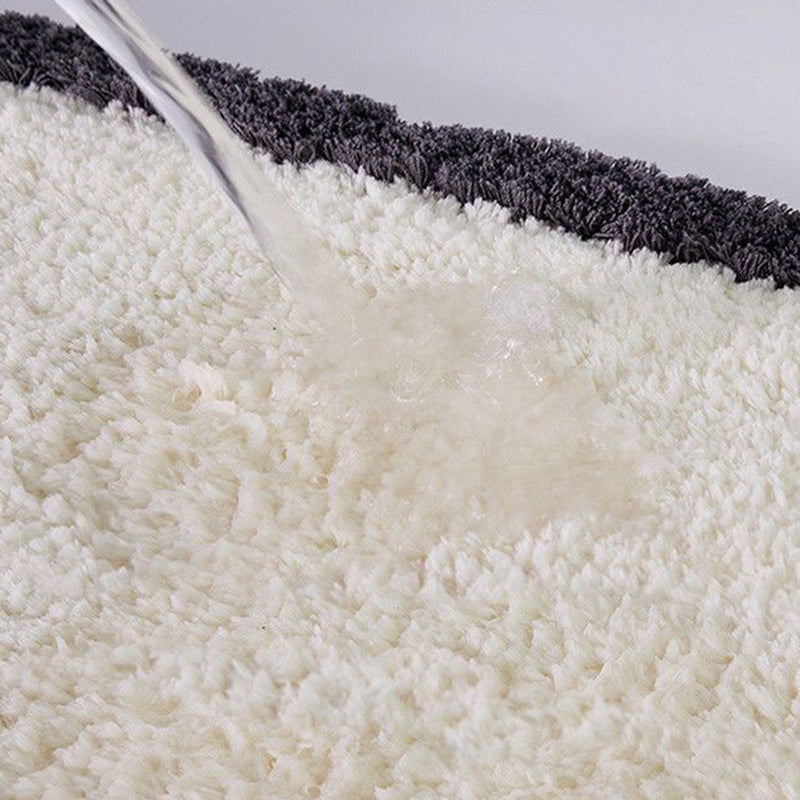 Contemporary Area Rug Modern Zebra Print Rug Polyester Washable Area Rug for Living Room