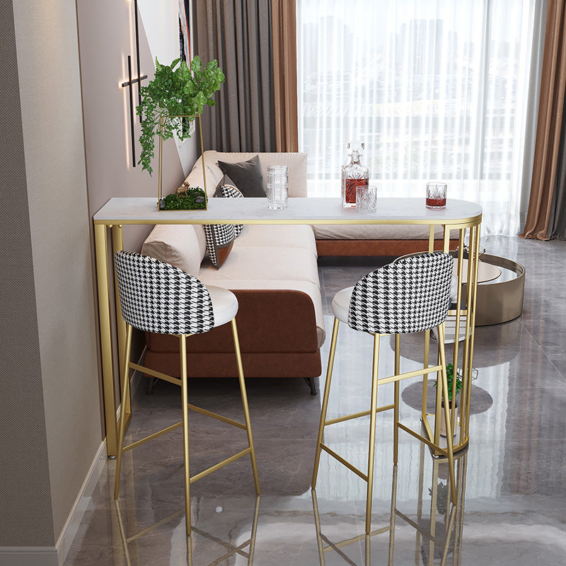 Living Room Stone Bistro Bar Desk Storage White Bistro Bar Height Cocktail Table