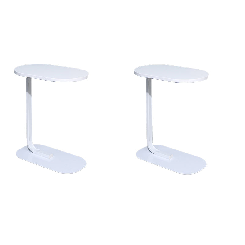 Modern Minimalist Wood Side End Table C Corner Table for Living Room
