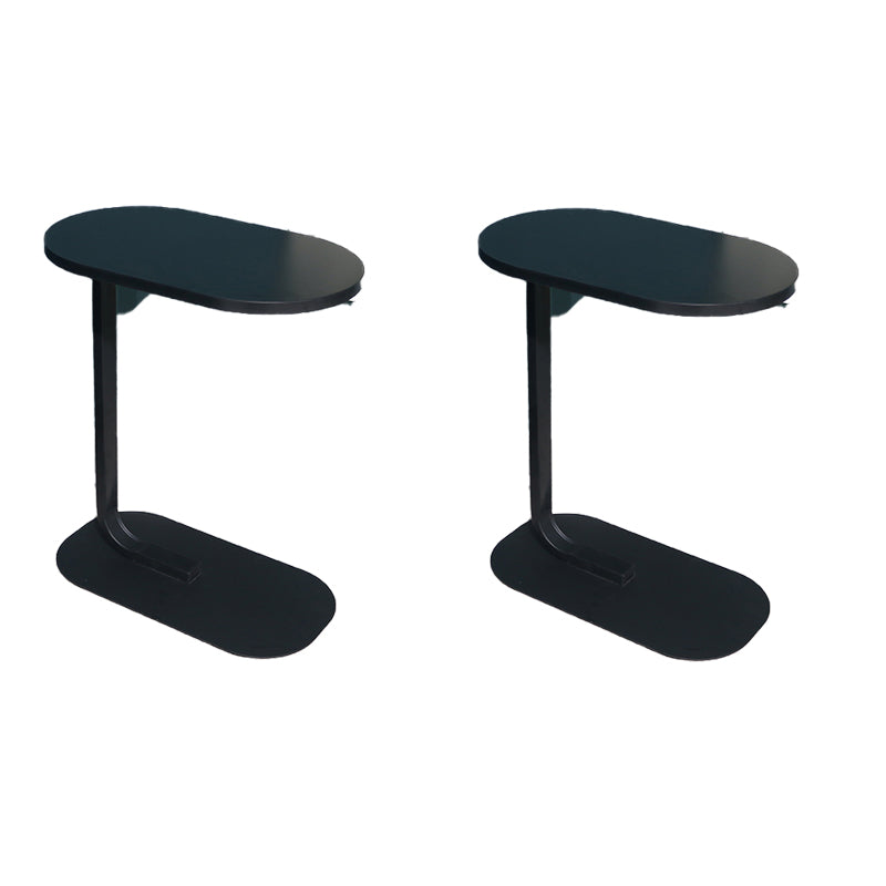 Modern Minimalist Wood Side End Table C Corner Table for Living Room