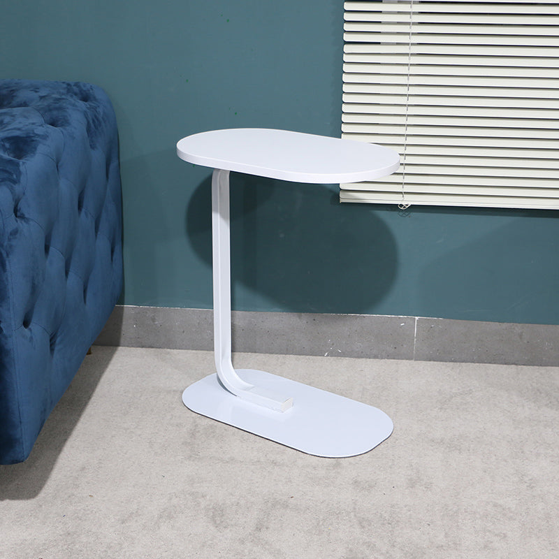 Modern Minimalist Wood Side End Table C Corner Table for Living Room