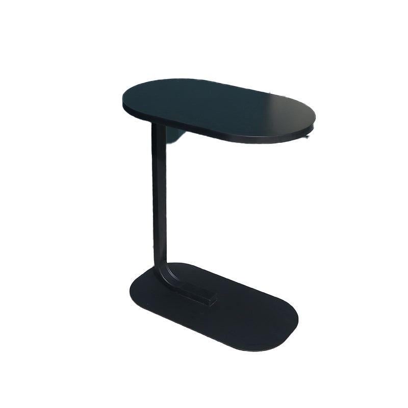 Modern Minimalist Wood Side End Table C Corner Table for Living Room