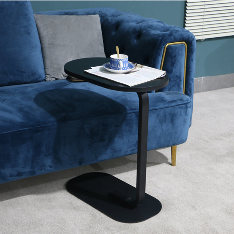 Modern Minimalist Wood Side End Table C Corner Table for Living Room