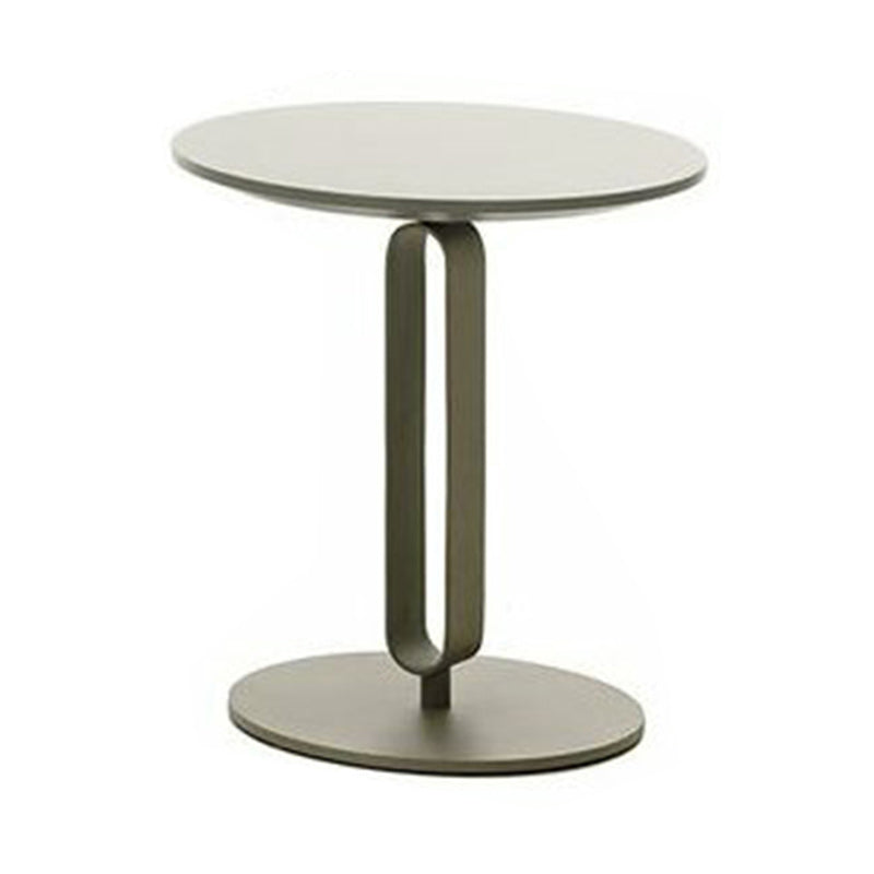 Round Pedestal Base Base Design Solid Wood Table Nordic Style Side Table