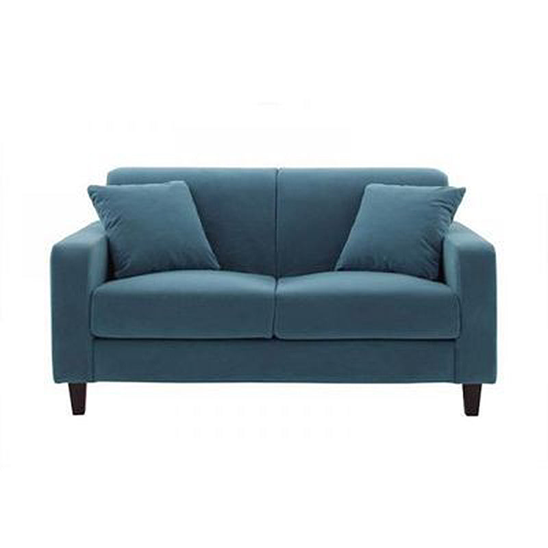Contemporary Cushions Square Arm Living Room Stationary Seating