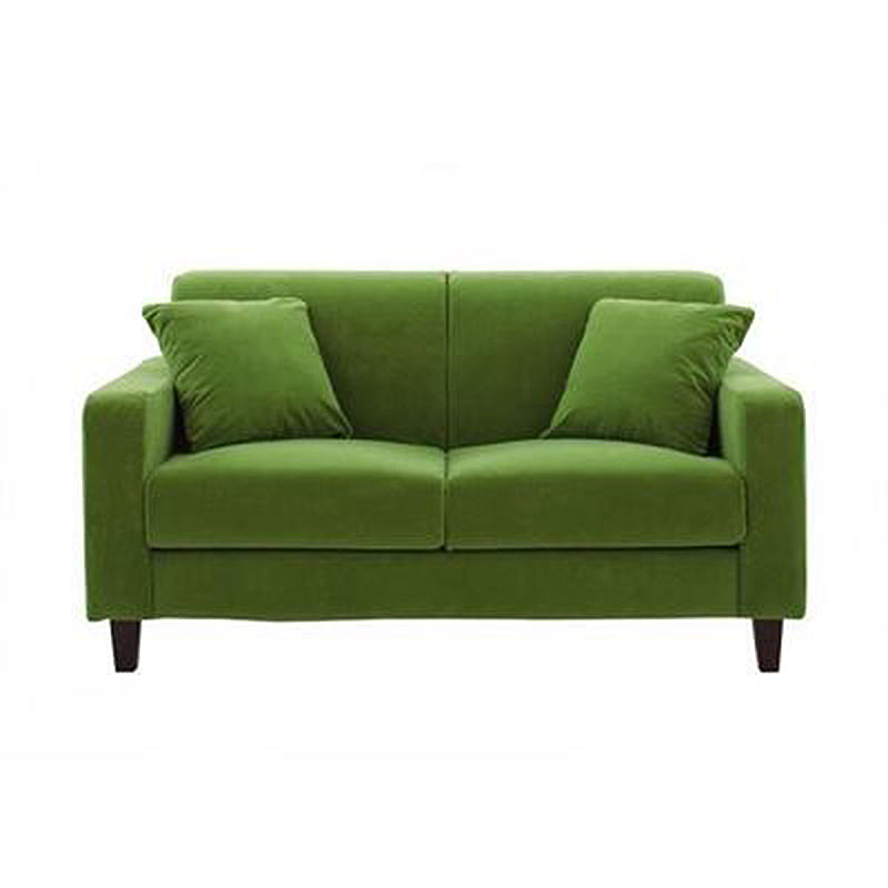 Contemporary Cushions Square Arm Living Room Stationary Seating