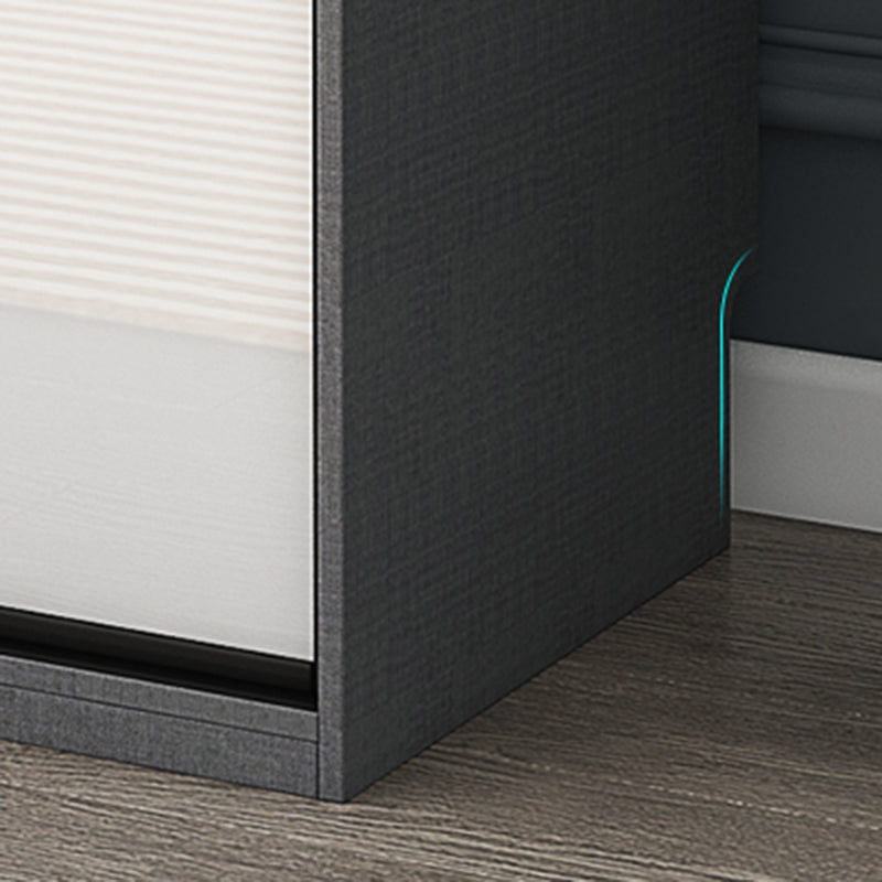 Modern Style Wardrobe White Color Wooden Wardrobe Closet for Home