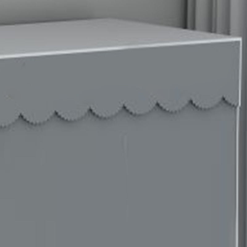 Modern Style Wardrobe Metal 2-Teir Wardrobe Closet for Bedroom