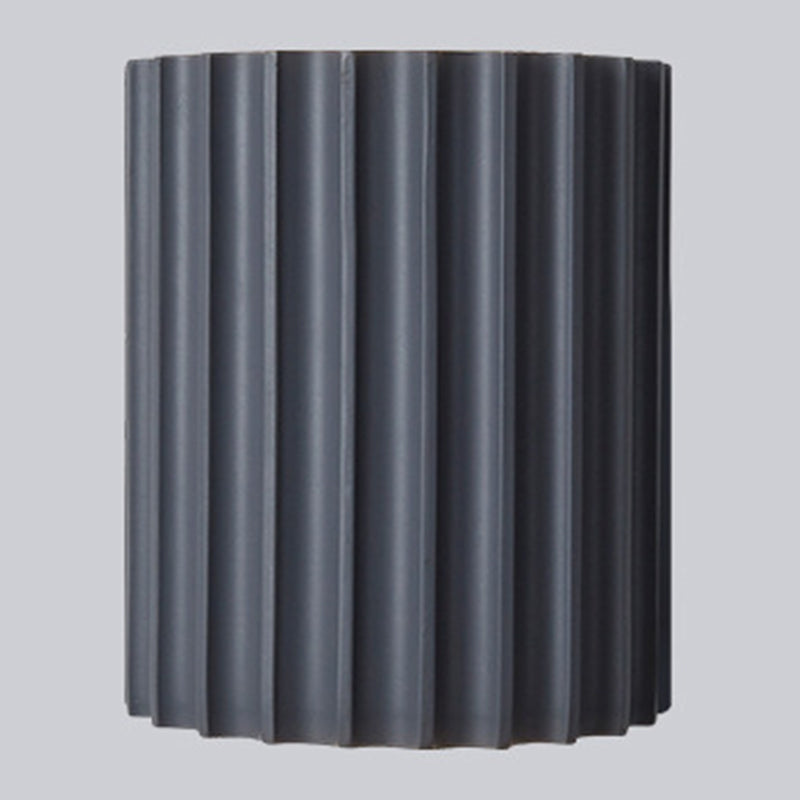 Cylinder Shape Wall Lighting Modern Style Resin 1 Lights Sconce Lamp for Bedroom