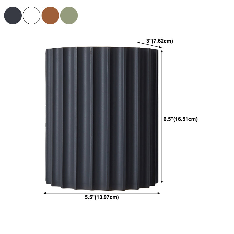 Cylinder Shape Wall Lighting Modern Style Resin 1 Lights Sconce Lamp for Bedroom