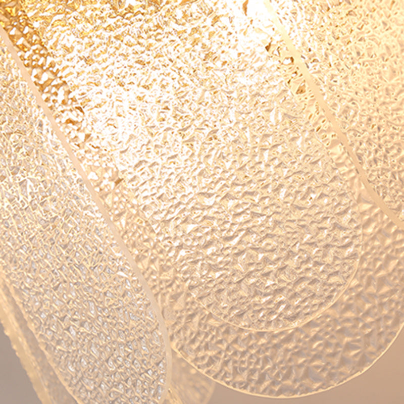 Geometric Sconce Light Fixtures Modern Style Glass 2 Lights Sconce Lights for Living Room Bedroom
