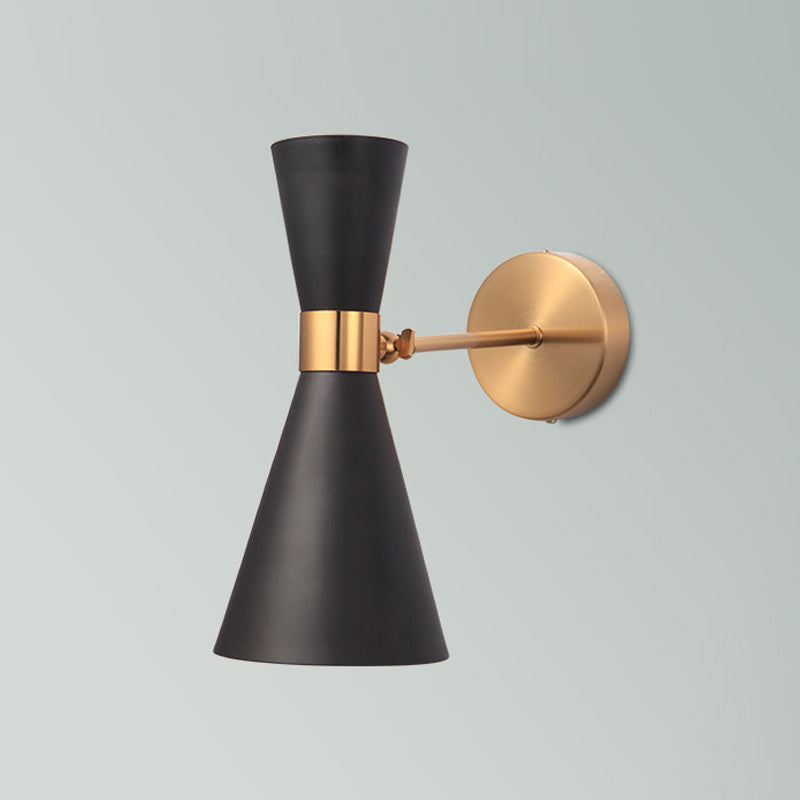 Geometric Shade 2-Lights Metal Reading Wall Lighting Modern Style Wall Mounted Lighting