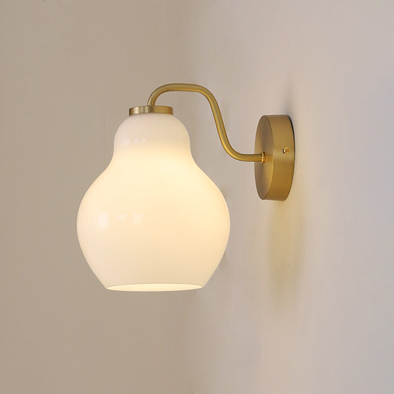 Glass Geometric Wall Sconce Lights Modern Style Multi Lights Wall Mounted Lamps