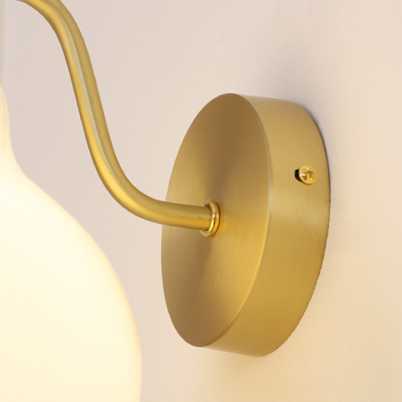 Glass Geometric Wall Sconce Lights Modern Style Multi Lights Wall Mounted Lamps