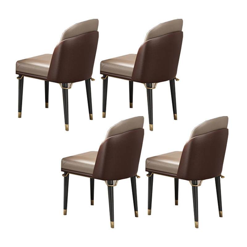 Glam Rectangle 1/4/5/6/7/9 Pieces Dining Table Set Indoor Gold Dinette Set