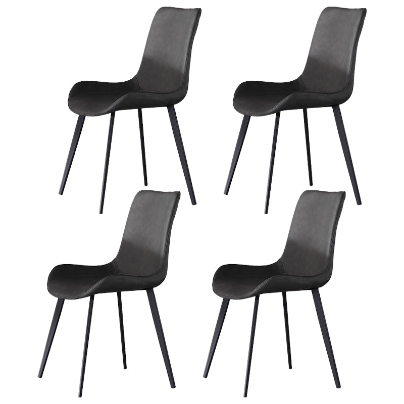 Black Stone 1/4/5/7 Pieces Dinette Set Rectangle Modern Indoor Dining Table Set