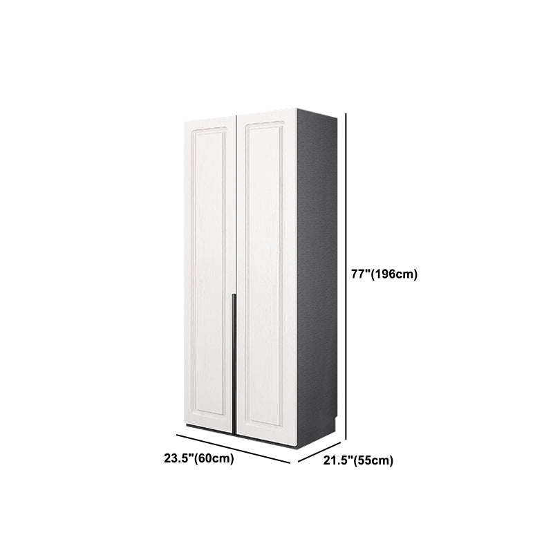 Modern Style Wooden Wardrobe Soft Close Door Wardrobe Closet with Drawer