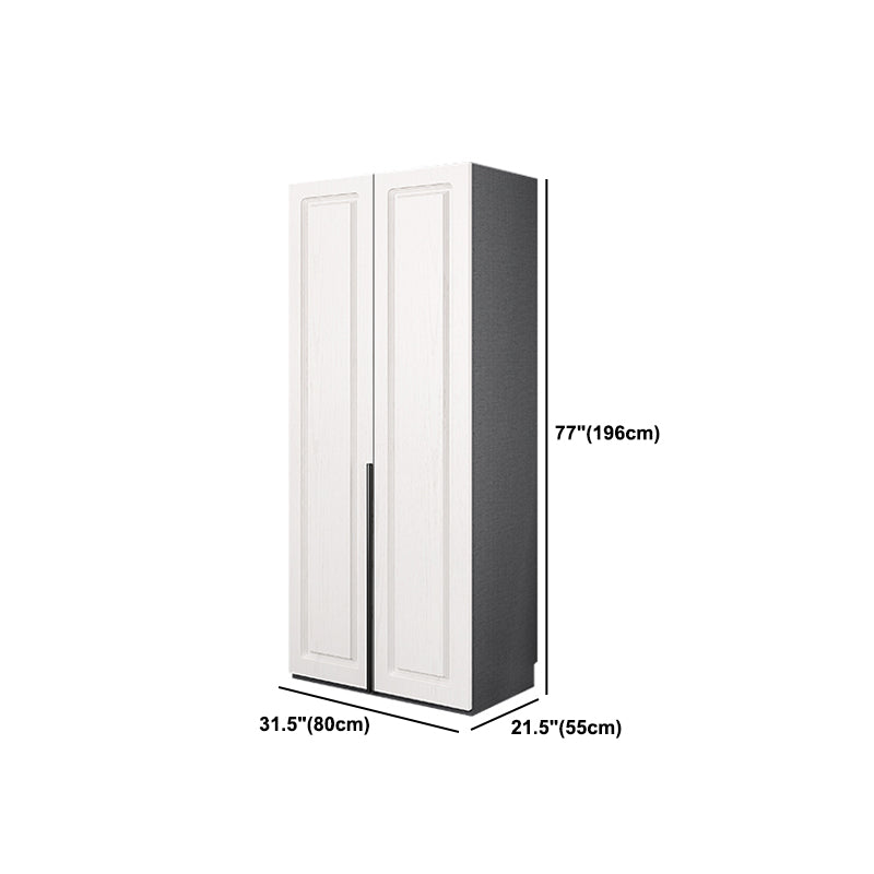 Modern Style Wooden Wardrobe Soft Close Door Wardrobe Closet with Drawer