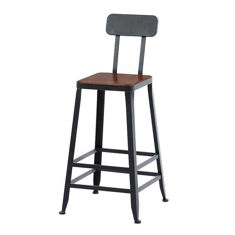 Industrial 1/6/11 Pieces Bar Table Set Rectangle Pine Wood Counter Table with High Stools