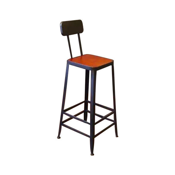 Industrial 1/9 Pieces Bar Table Set Rectangle Pine Wood Counter Table with Stools