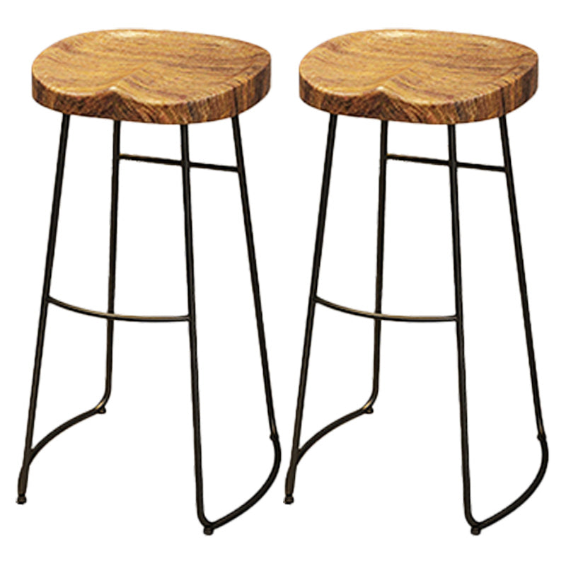 1/2/7 Pieces Modern Rectangle Pub Table Set Wooden Counter Table with Backless Stools