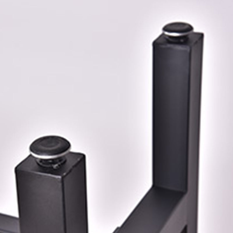 Industrial 1/5 Pieces Bar Table Set Rectangle Pine Wood Counter Table for Cafe