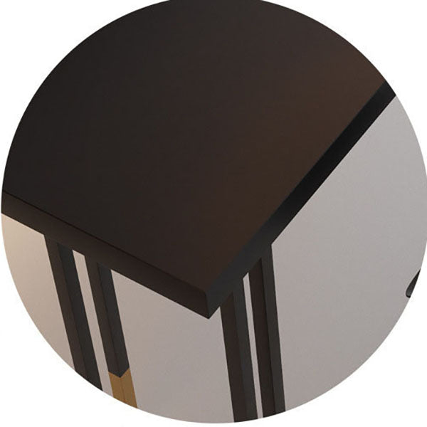 Industrial Style 1/2/3 Pieces Bar Table Set Rectangle Bar Table with High Wood Stools