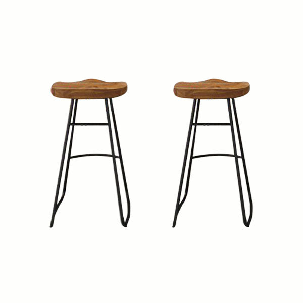 1/2/5 Pieces Rectangular Counter Set Industrial Solid Wood Bar Table Set for Home Use