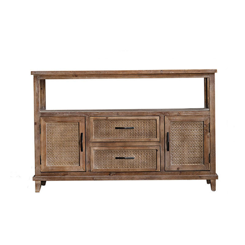 American Traditional Storage Chest Distressed Wood Storage Chest