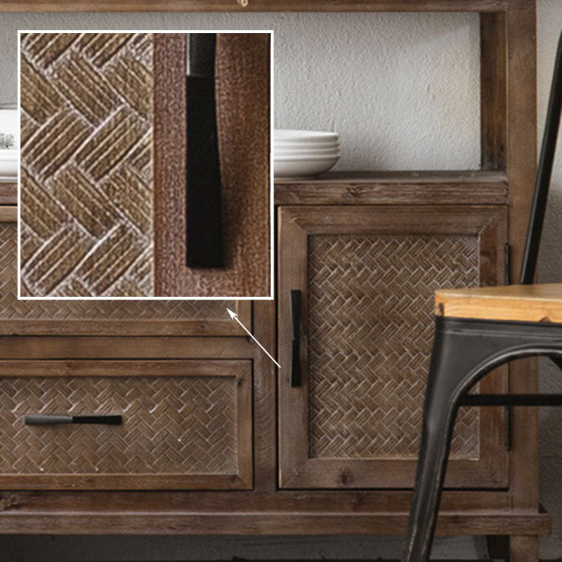 American Traditional Storage Chest Distressed Wood Storage Chest