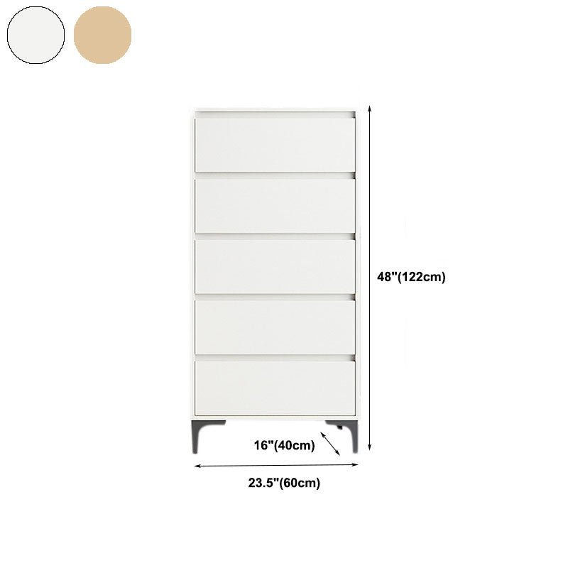 15.7" W Contemporary Storage Chest Dresser Wood Dresser with Drawers
