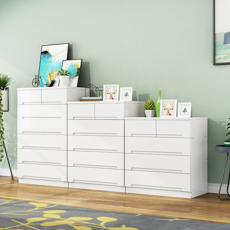Modern Solid Wood Storage Chest Dresser Vertical Storage Chest