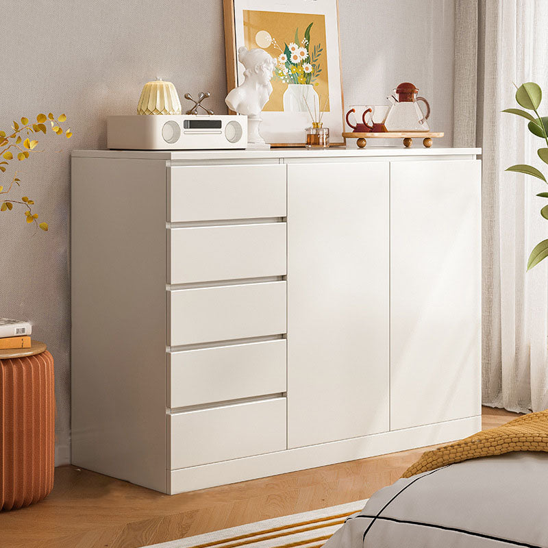 Contemporary Wood Storage Chest Dresser Bedroom Storage Chest