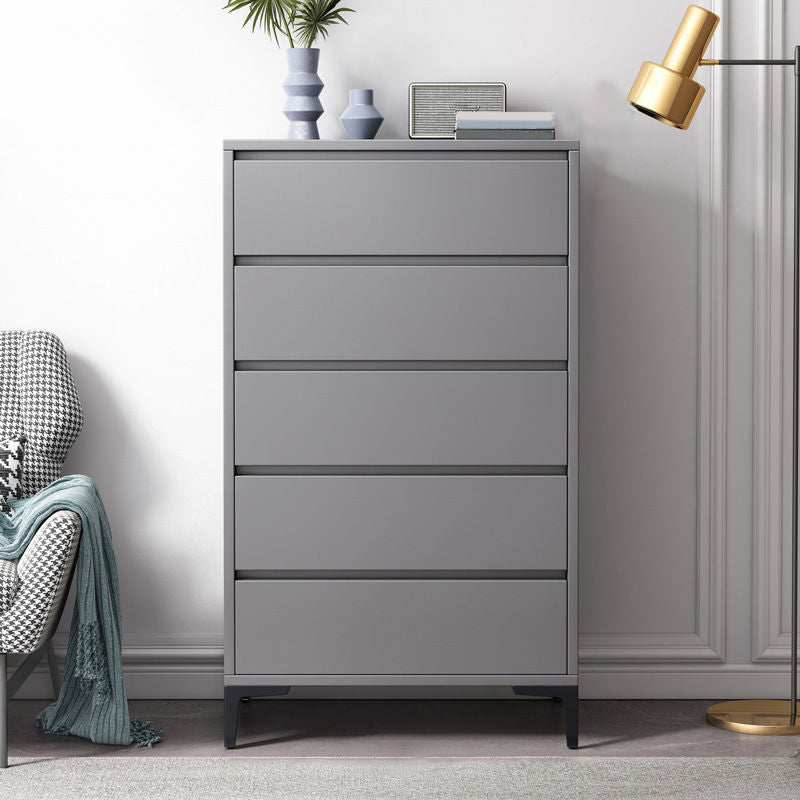 Wooden Bachelor's Chest Contemporary Lingerie Chest for Bedroom