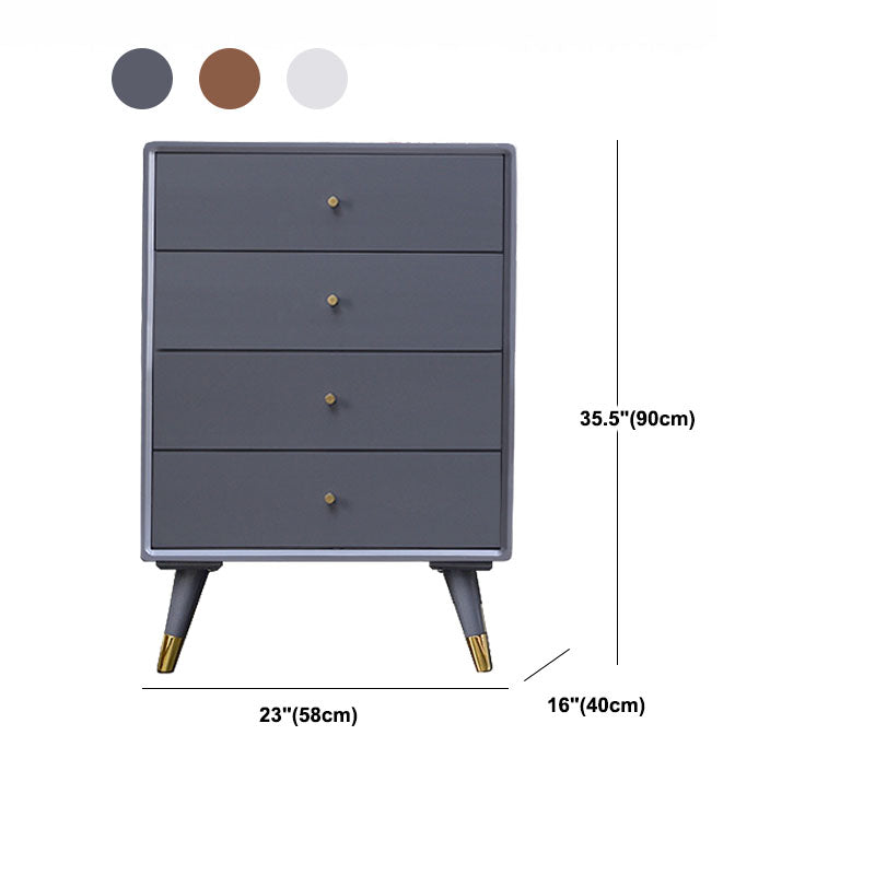 15.7" W Contemporary Storage Chest Vertical Storage Chest Dresser