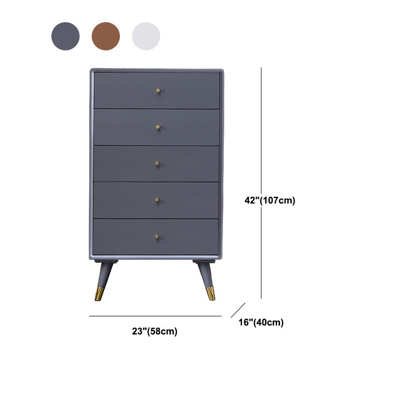 15.7" W Contemporary Storage Chest Vertical Storage Chest Dresser