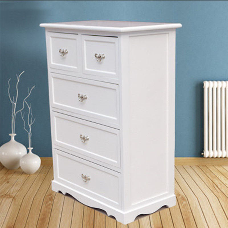 Contemporary Storage Chest Solid Wood Bedroom Storage Chest Dresser