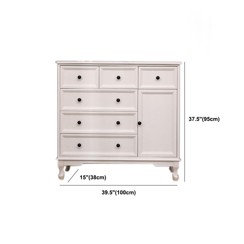 Contemporary Storage Chest Solid Wood Bedroom Storage Chest Dresser