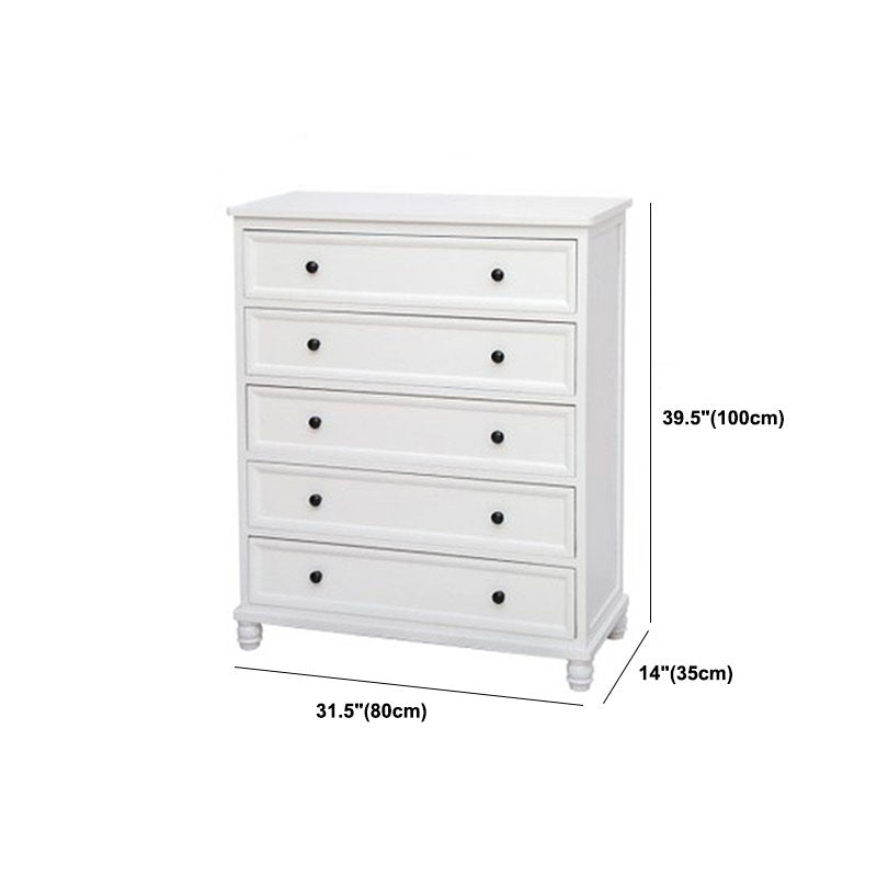 Contemporary Storage Chest Solid Wood Bedroom Storage Chest Dresser