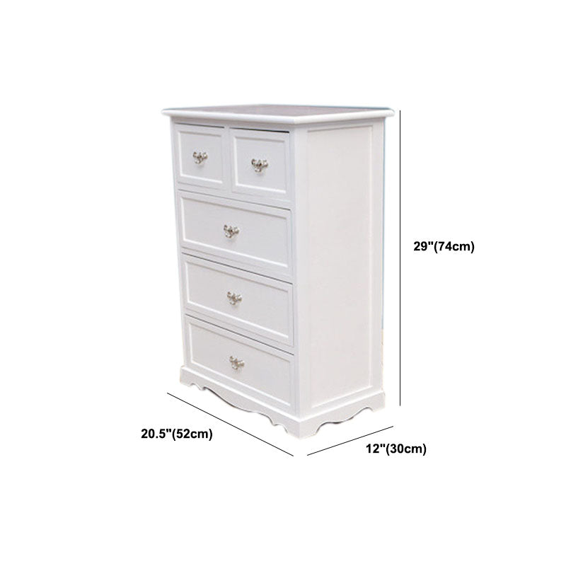 Contemporary Storage Chest Solid Wood Bedroom Storage Chest Dresser