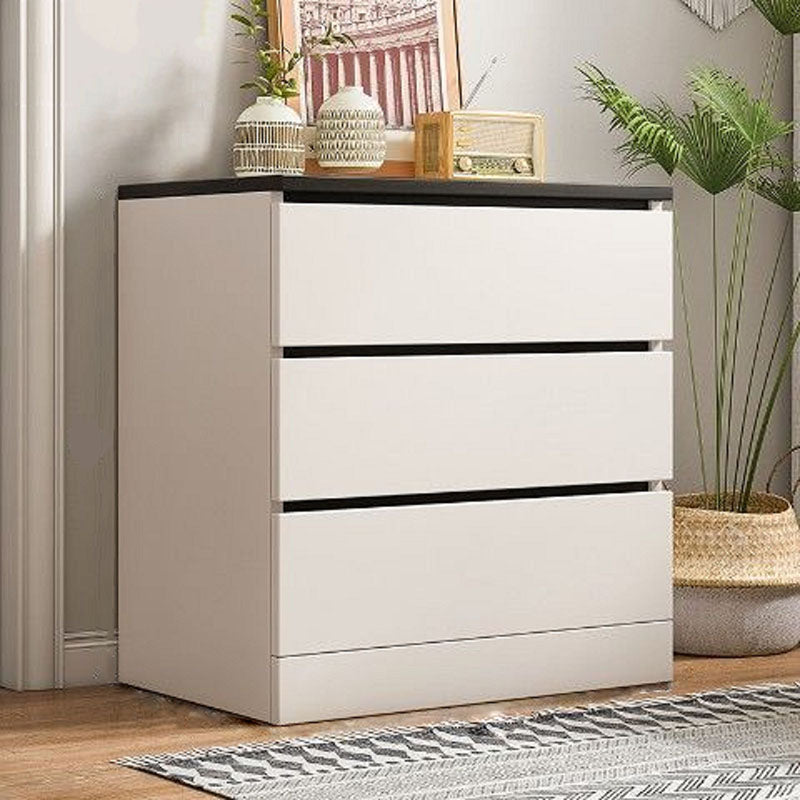 Contemporary Chest Dresser Wooden Storage Chest with Soft-Close Drawers