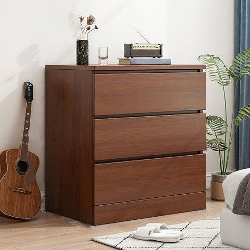 Contemporary Chest Dresser Wooden Storage Chest with Soft-Close Drawers