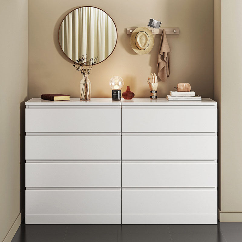 Contemporary Chest Dresser Wooden Storage Chest with Soft-Close Drawers